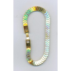 Gold Plated Snake Bracelet